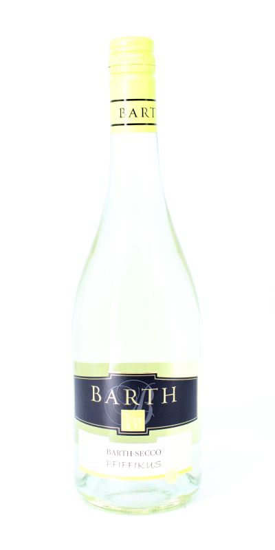 Kohlensäure Barth mit Perlwein 0,75l Onlineshop 600 – — zugesetzter PFIFFIKUS,Secco weiß, Weingut